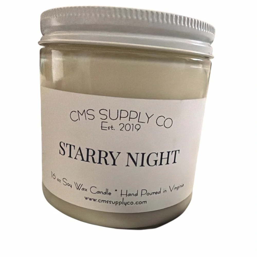 CMS Supply Co Starry Night Candle New